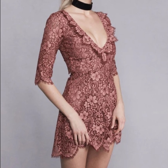 HP🎉 FLL🍋 Theodora Mini Lace Dress - Picture 6 of 10